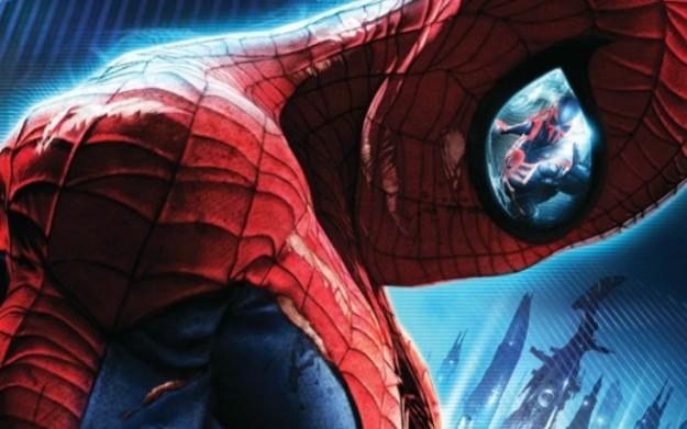 Spider-Man: Edge of Time - motyw graficzny /Informacja prasowa