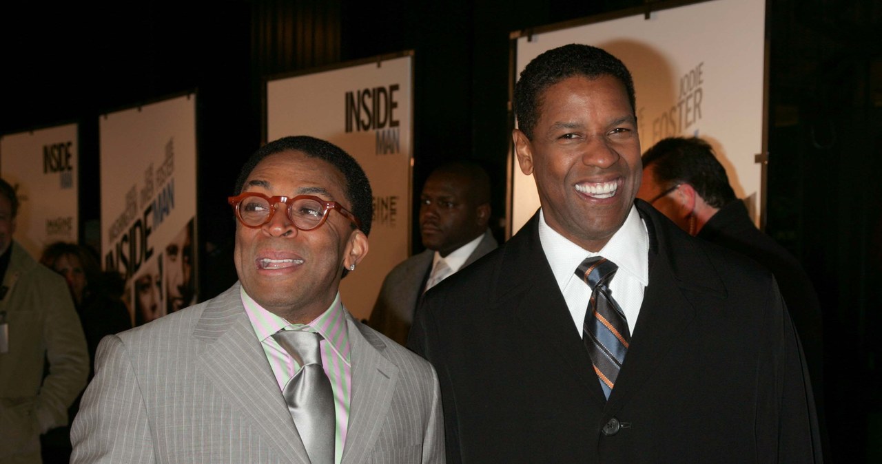 Spike Lee i Denzel Washington na premierze filmu "Plan doskonały" /Jim Spellman / Contributor /Getty Images