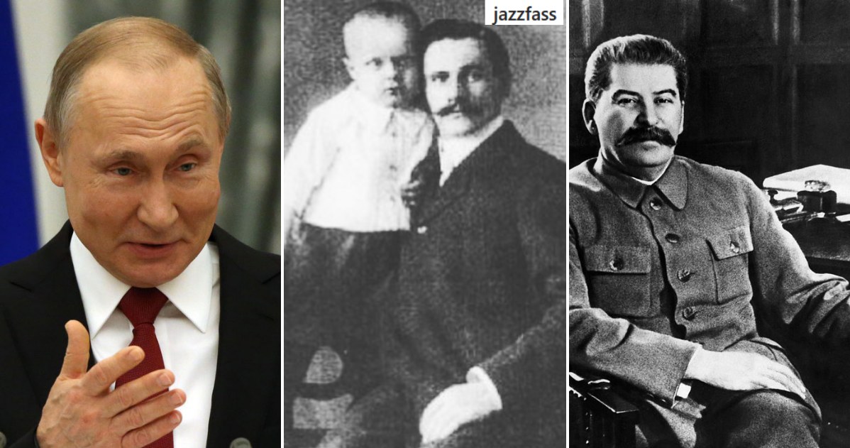 Spirydon Iwanowicz, dziadek Władimira Putina miał być kucharzem Józefa Stalina /Getty Images