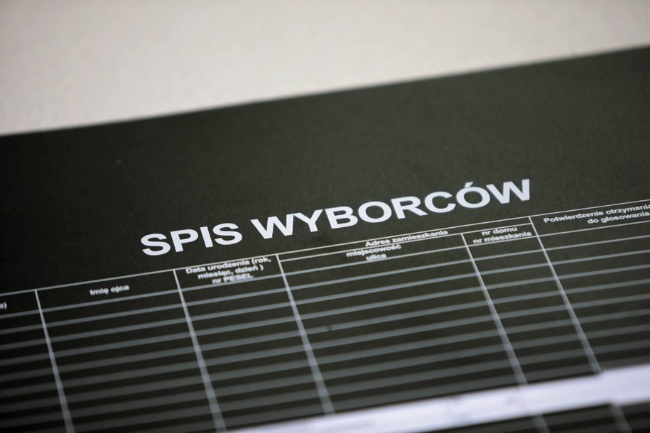 Spis wyborców /Leszek Szymański /PAP