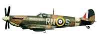 Spitfire z okresu Bitwy o Anglię /Encyklopedia Internautica