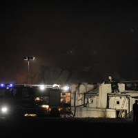 Spłonęła fabryka rajstop w Malanowie koło Konstantynowa Łódzkiego