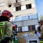 ​Spłonęło mieszkanie w bloku. Jedna osoba nie żyje