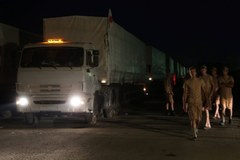 Spod Moskwy wyruszył konwój pomocy humanitarnej dla Ukrainy