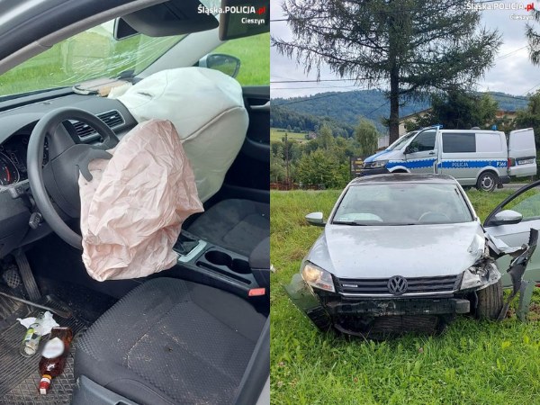 Spod sklepu odjechał volkswagenem passatem. /Śląska policja /Policja