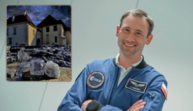 Spod ziemi na orbitę. Polak zabrał na ISS bryłkę z najsłynniejszej polskiej kopalni soli