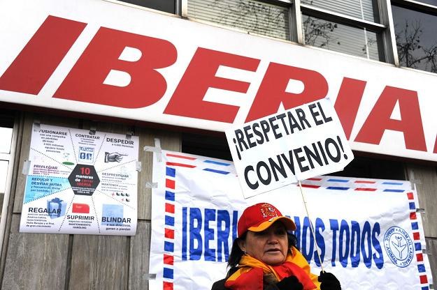 Spokojny początek strajku Iberii /AFP