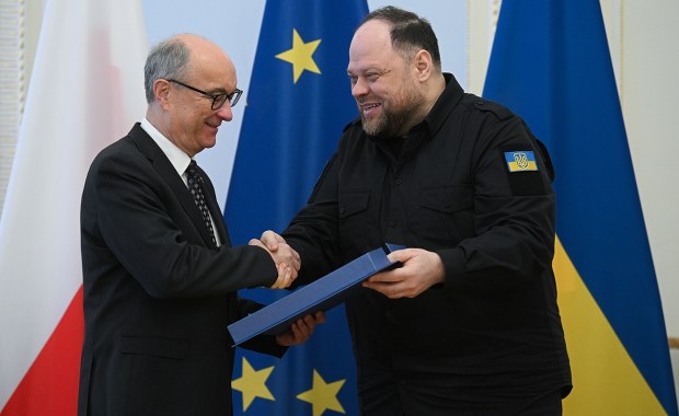 Spór o "Bohaterów UPA". Szef parlamentu Ukrainy dziękuje Czarzastemu