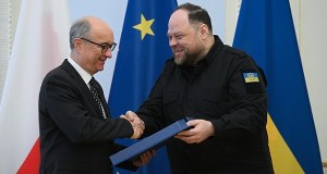 Spór o "Bohaterów UPA". Szef parlamentu Ukrainy dziękuje Czarzastemu