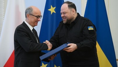 Spór o "Bohaterów UPA". Szef parlamentu Ukrainy dziękuje Czarzastemu