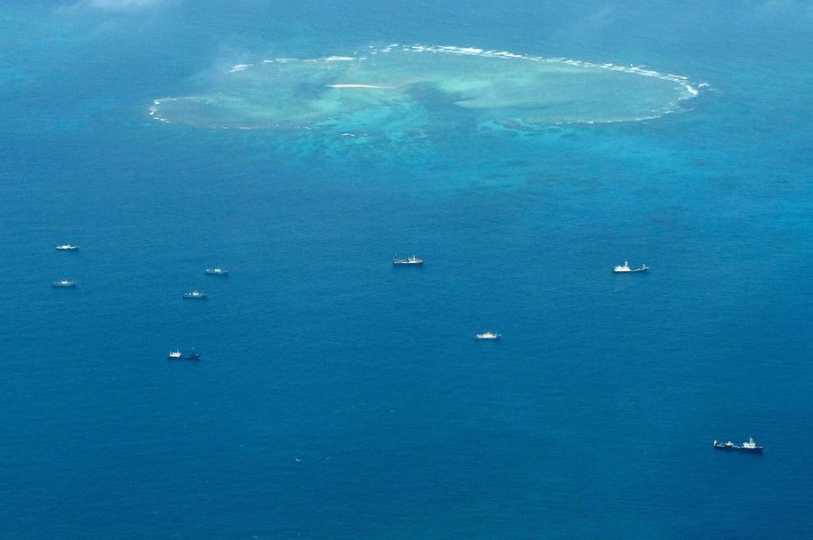 Sporne Wyspy Spratly /JAM STA ROSA / AFP /East News