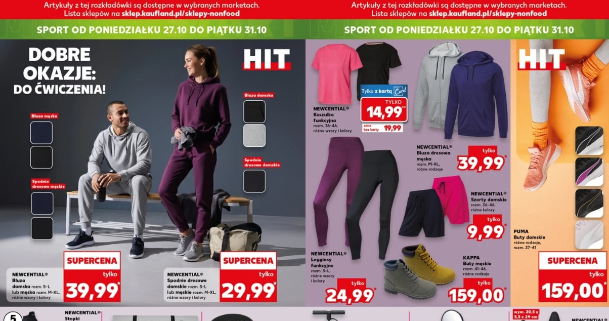 Sportowa oferta w Kauflandzie /Kaufland /INTERIA.PL