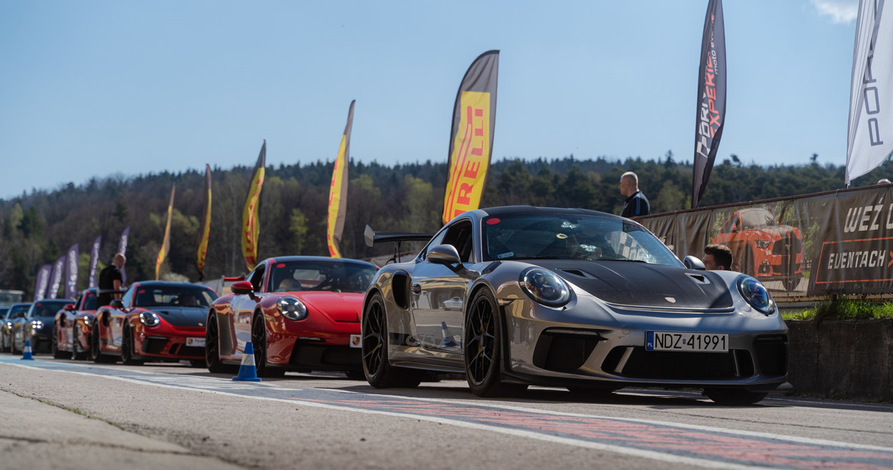 Sportowe Porsche opanowały Tor Kielce /Jan Guss-Gasiński /INTERIA.PL