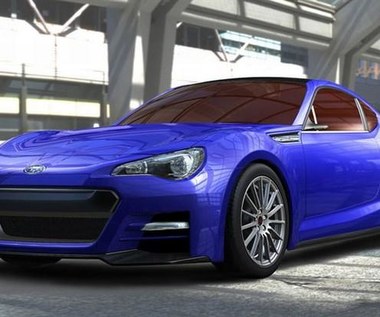 Sportowe subaru BRZ z napędem na tył