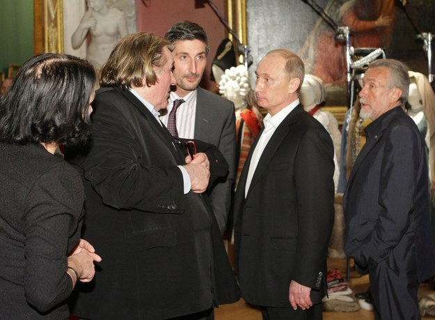 Spotkanie aktora z Putinem z 10 grudnia 2010 roku /ALEXEY NIKOLSKY/RIA NOVOSTI/GOVERNMENT PRESS SERVICE /PAP/EPA