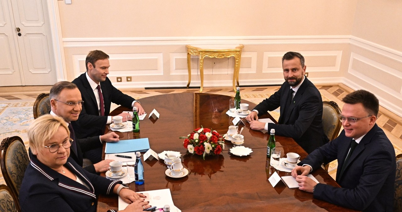 Spotkanie Andrzeja Dudy z przedstawicielami Trzeciej Drogi