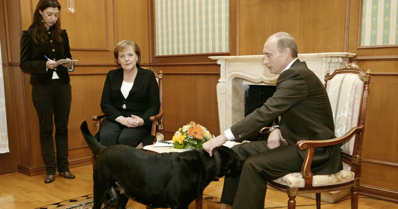 Spotkanie Angeli Merkel z Wladimirem Putinem /AFP PHOTO /East News