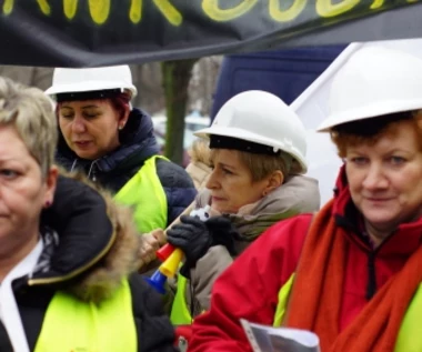 Spotkanie Anny Komorowskiej z delegacją pracownic kopalni i żon górników