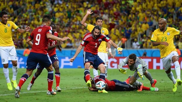 Spotkanie Brazylia - Kolumbia oglądało średnio 4,514 mln Polaków / fot. Jamie McDonald /Getty Images