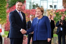 Spotkanie Dudy z Merkel. Wśród tematów reforma UE i relacje z USA