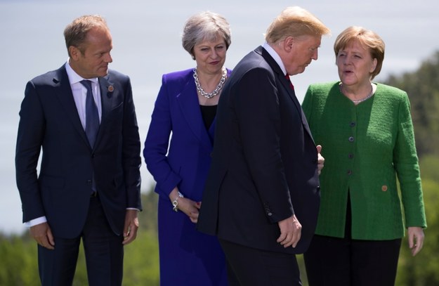 Spotkanie G7 w 2018 roku /IAN LANGSDON/POOL /PAP/EPA