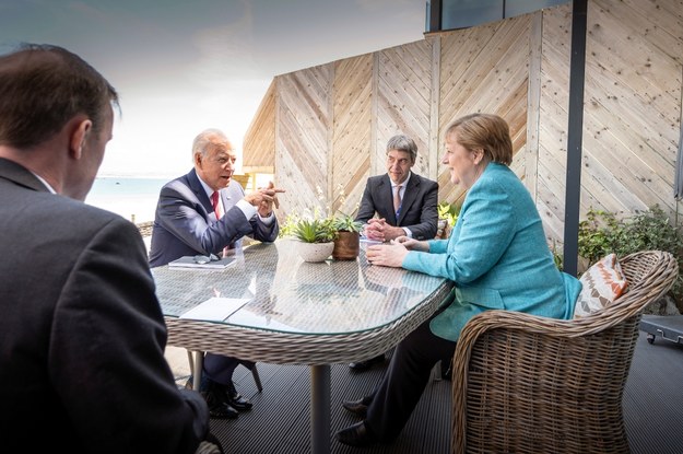 Spotkanie Joe Biden - Angela Merkel /GUIDO BERGMANN/BPA HANDOUT /PAP/EPA