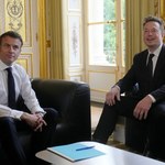 Spotkanie Macrona i Muska. "Jestem pod wielkim wrażeniem"