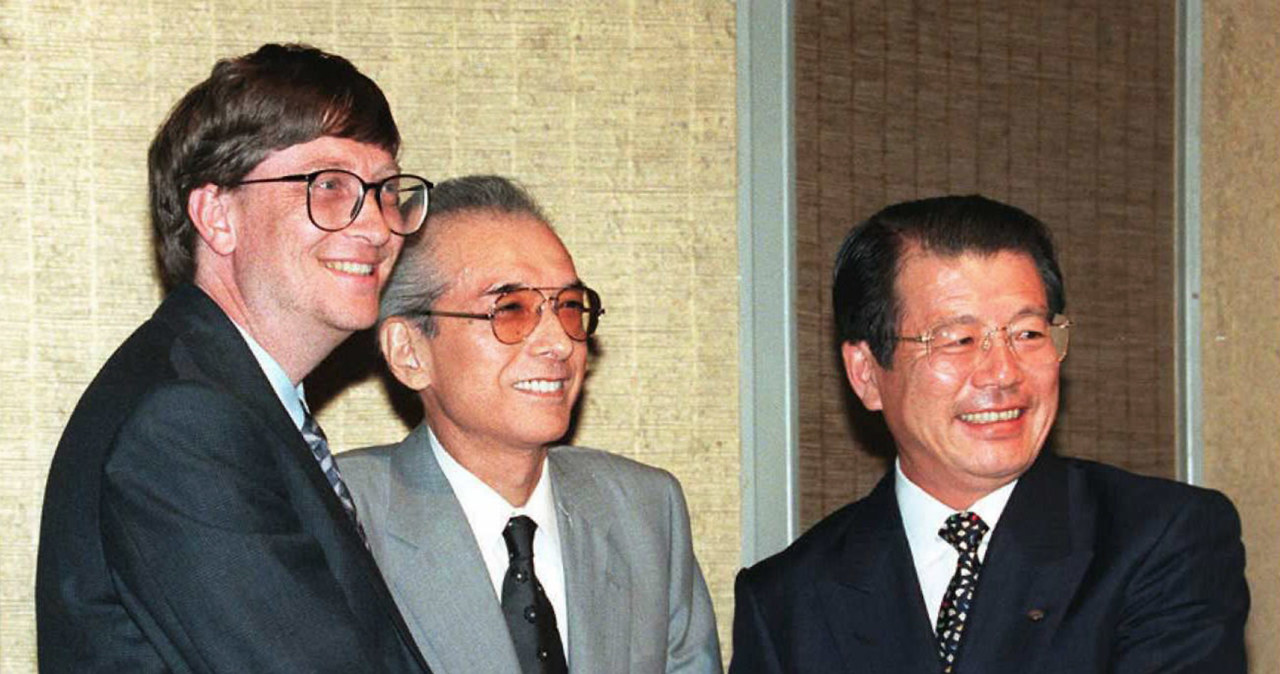 Spotkanie "na szczycie" w Tokio - 1996 rok /AFP