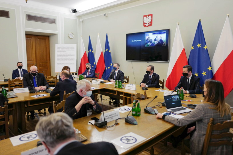 Spotkanie opozycji ws. podatku od reklam /Mateusz Marek /PAP