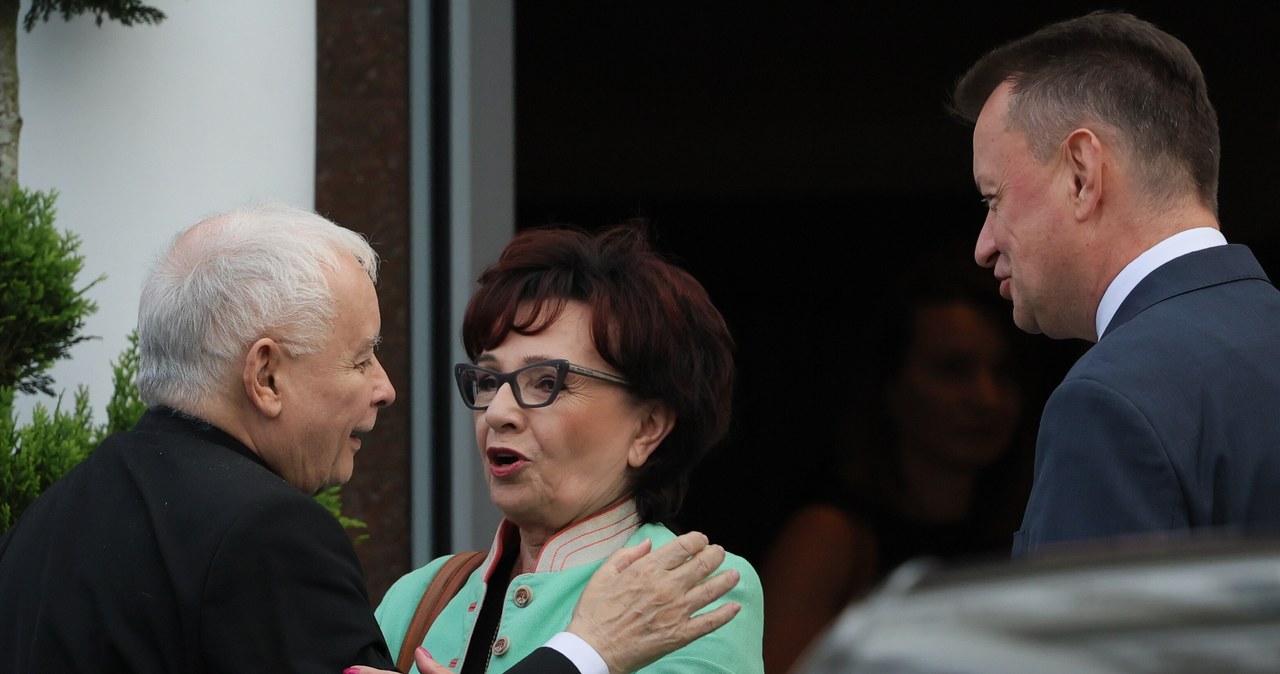 Spotkanie polityków PiS z Karolem Nawrockim w Sękocinie