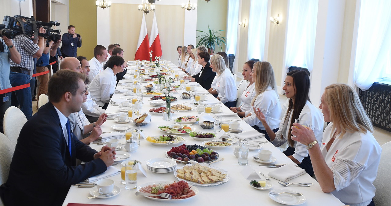 Spotkanie premier Szydło z medalistami z igrzysk w Rio