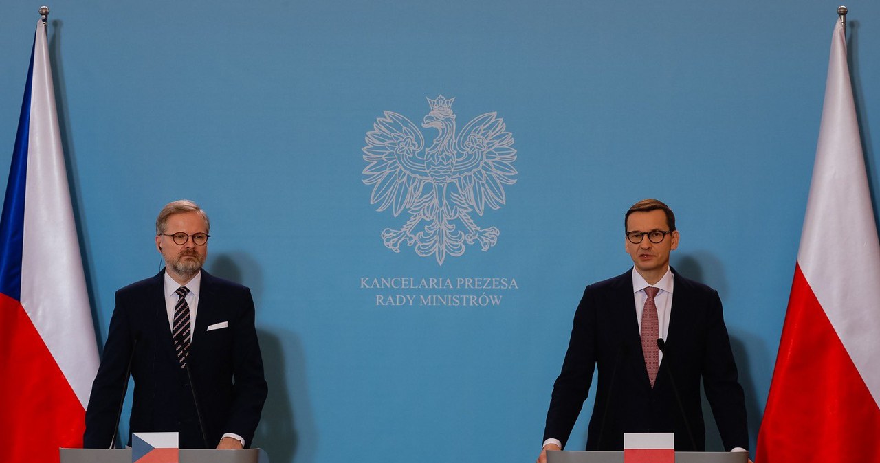 Spotkanie premiera Mateusza Morawieckiego i premiera Czech Petra Fiali /KPRM /