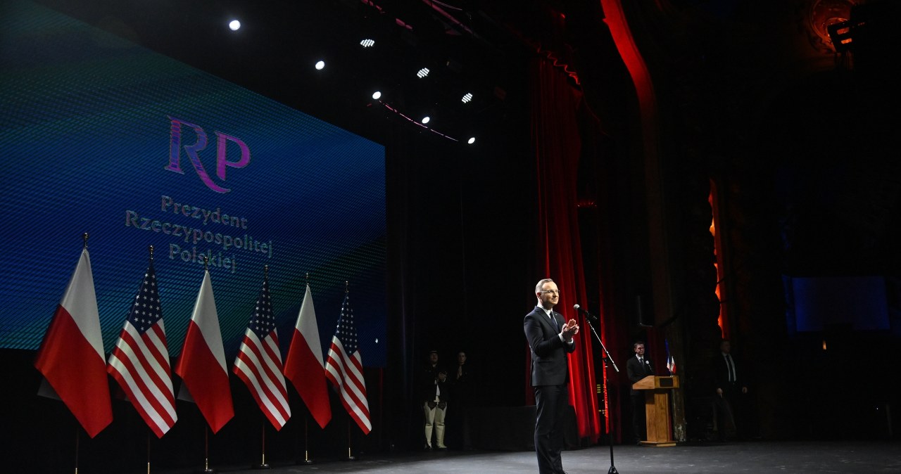 Spotkanie prezydenta Andrzeja Dudy z amerykańską Polonią w Chicago