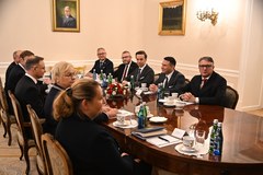 Spotkanie prezydenta Andrzeja Dudy z przedstawicielami Konfederacji