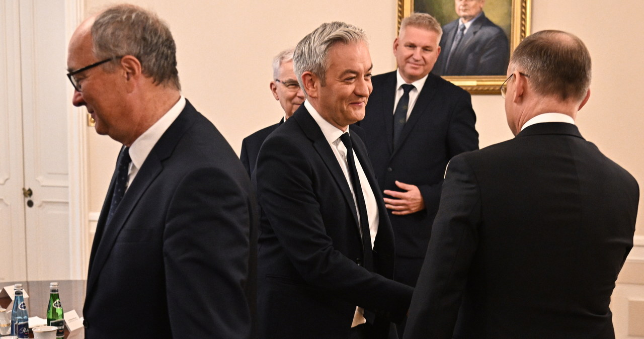Spotkanie prezydenta Andrzeja Dudy z przedstawicielami Lewicy