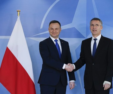 Spotkanie Prezydenta Dudy z sekretarzem generalnym NATO Jensem Soltenbergiem