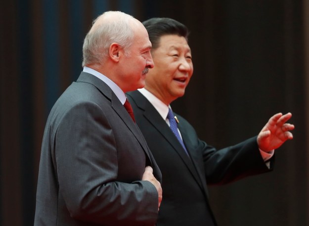 Spotkanie prezydentów Chin i Białorusi /SERGEI CHIRIKOV /PAP/EPA