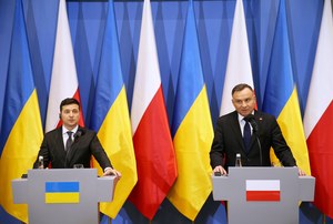 Spotkanie prezydentów Polski i Ukrainy. Tematem bezpieczeństwo