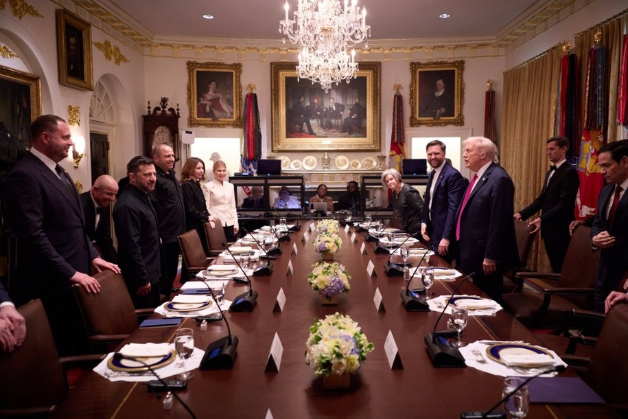 Spotkanie prezydentów Trumpa i Zełenskiego w Białym Domu /Presidential Office of Ukraine/Imago Stock and People/East News /East News