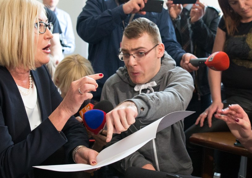 Spotkanie protestujących z rzeczniczką rządu /Mateusz Wlodarczyk /Agencja FORUM