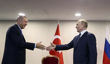 Spotkanie Putin-Erdogan. Tematem wojna w Ukrainie