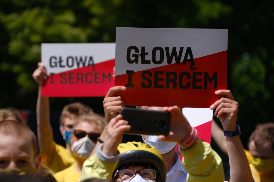 Spotkanie Szymona Hołowni /Mateusz Marek /PAP