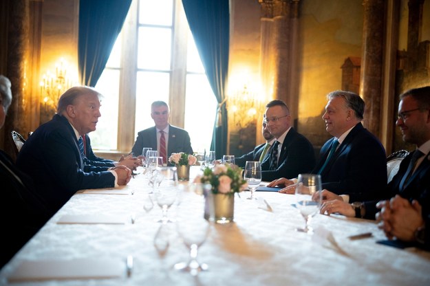 Spotkanie Trumpa i Orbana /Zoltan Fischer / HANDOUT /PAP/EPA