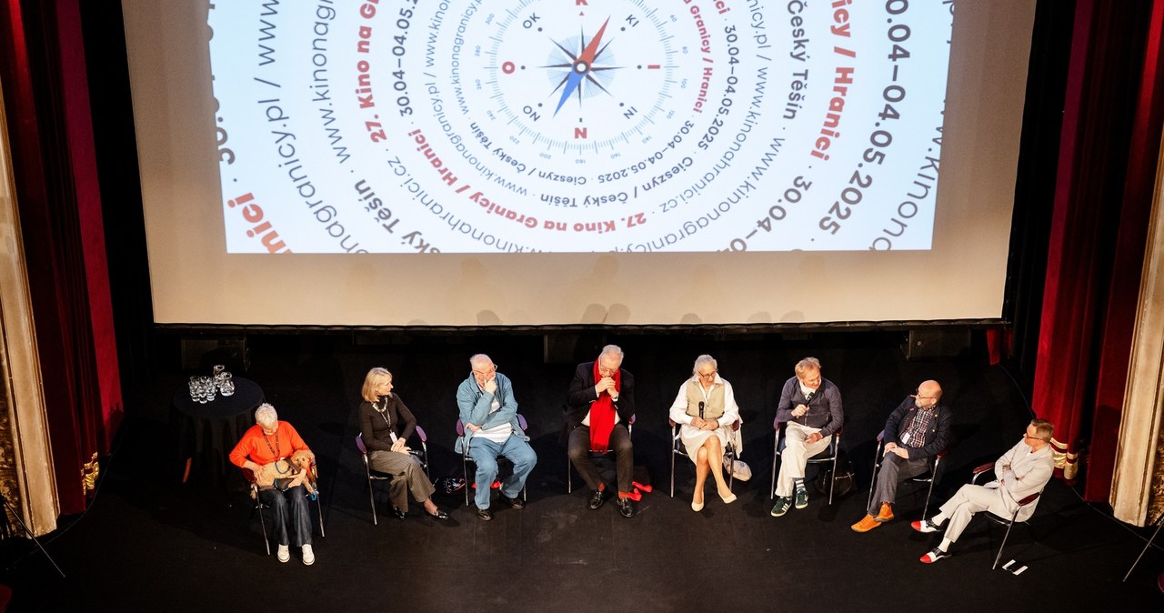 Spotkanie z Mają Komorowską w Teatrze im. Adama Mickiewicza w Cieszynie /Kino na Granicy /materiały prasowe