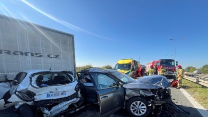 Spowodował karambol na S8. Nowe ustalenia ws. kierowcy ciężarówki