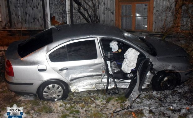 Spowodował wypadek i uciekł na balkon. Jedna osoba w szpitalu