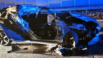 Spowodował wypadek na S8 i uciekł. Był już wcześniej poszukiwany