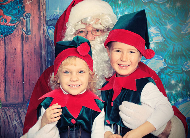 Spraw, by twoje dziecko na długo zapamiętało spotkanie ze świętym Mikołajem /123RF/PICSEL