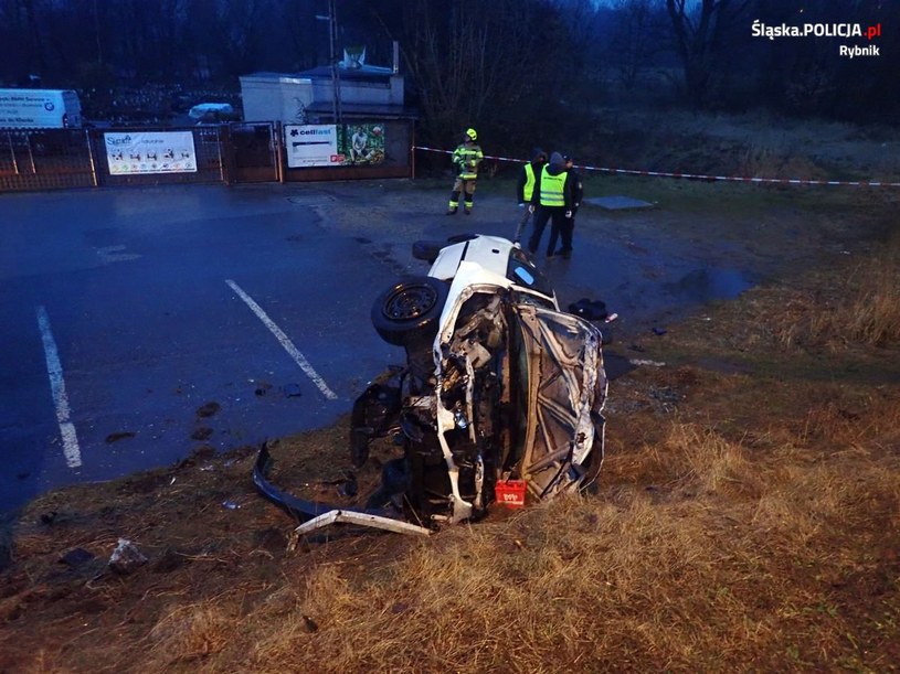 Sprawca po wypadku uciekł pieszo, ale szybko został zatrzymany /Informacja prasowa