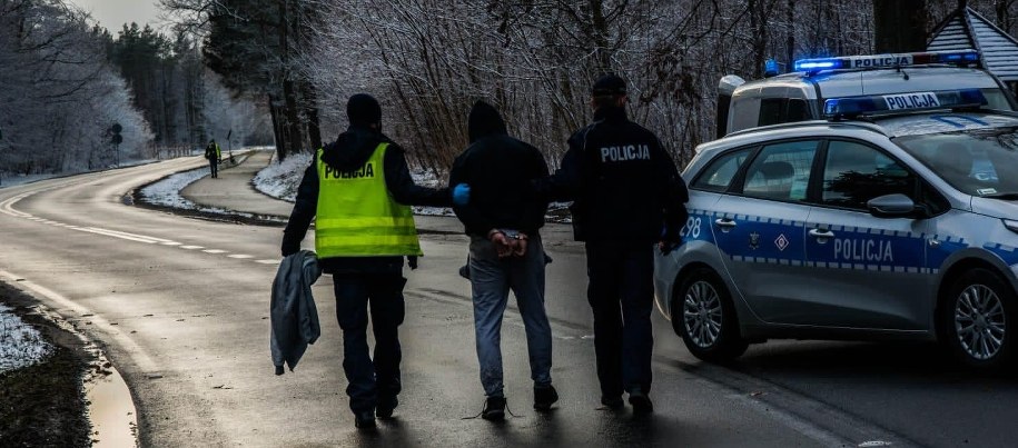 Sprawca wypadku koło Leszna /Policja /Policja